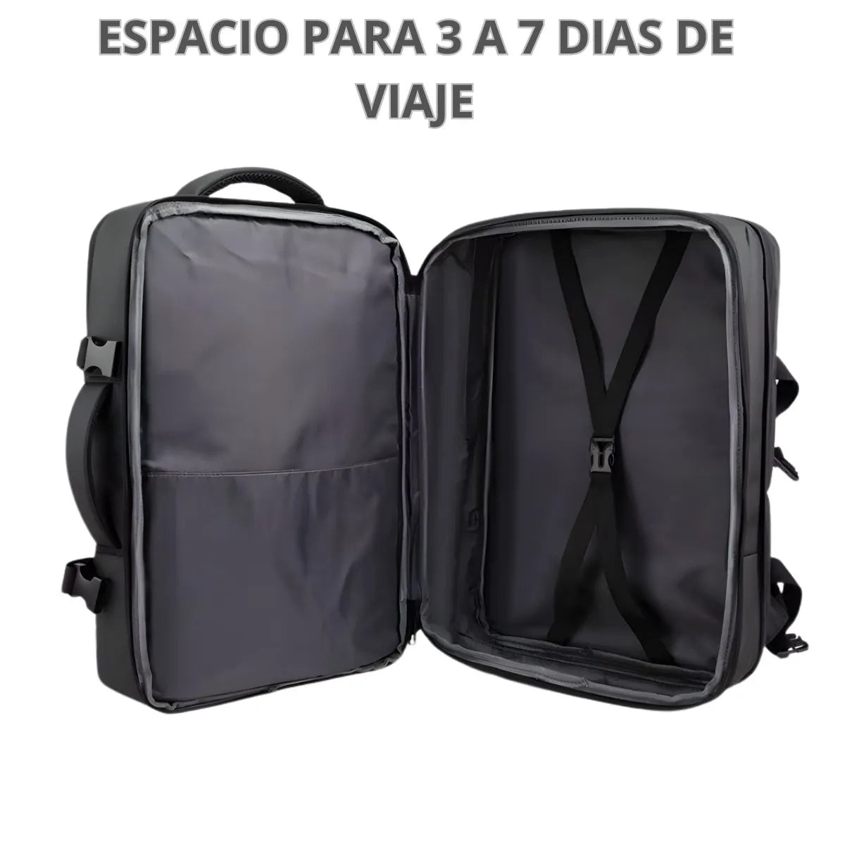 Mochila de Viaje Cabina 40L Mujer y Hombre Equipaje de Mano Avión
