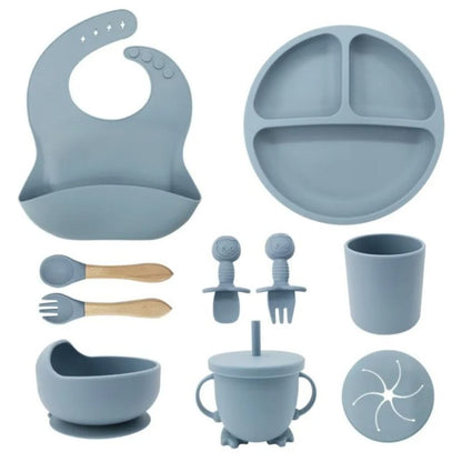 Set de Alimentación 10 Piezas de Silicona