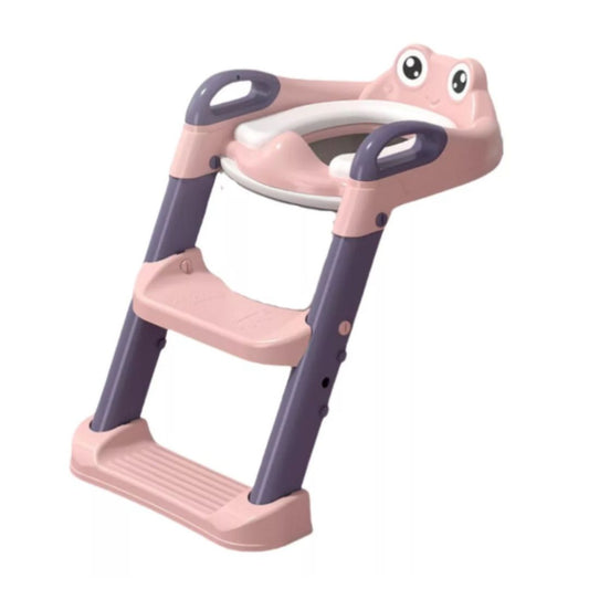 🚽 ¡Adiós pañales! Asiento de Entrenamiento Infantil con Escalera – Seguro, Cómodo y Divertido 🎉