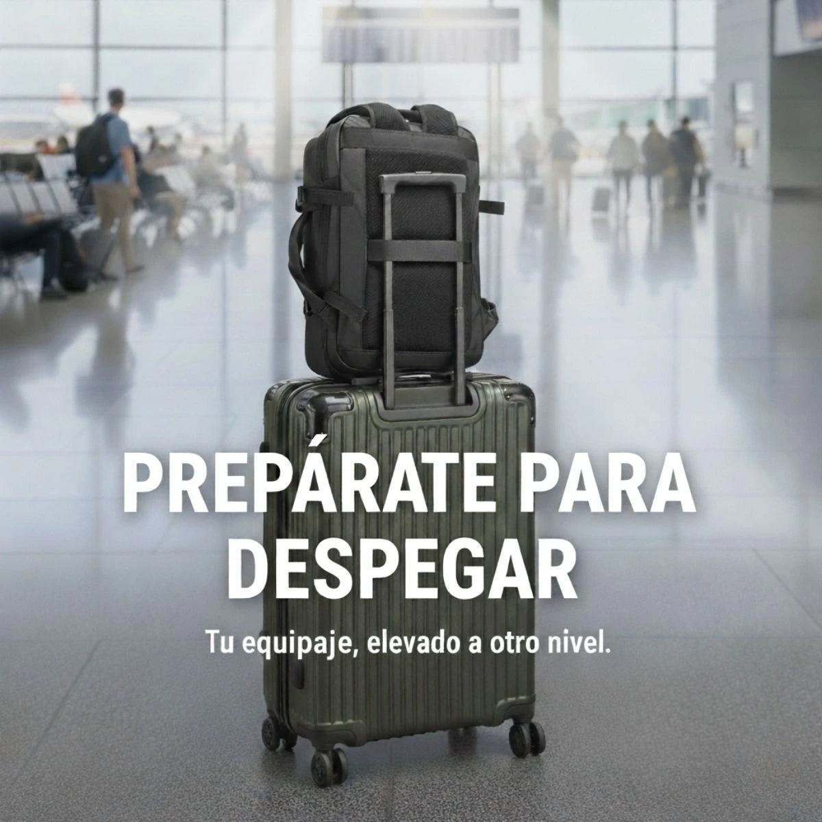 Mochila de Viaje Cabina 40L Mujer y Hombre Equipaje de Mano Avión