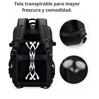 Mochila de Viaje Cabina 40L Mujer y Hombre Equipaje de Mano Avión